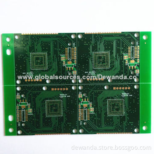 6-layer PCBs, copper claded, HASL